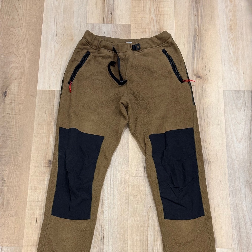 Topo designs fleece pants men’s small